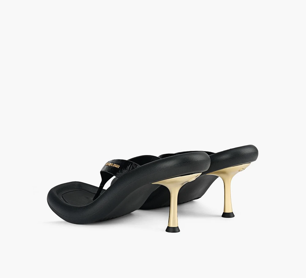 SPLASH HEELED SANDAL