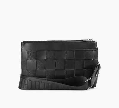 SQUARE BRAID SHOULDER BAG