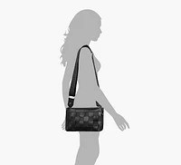 SQUARE BRAID SHOULDER BAG