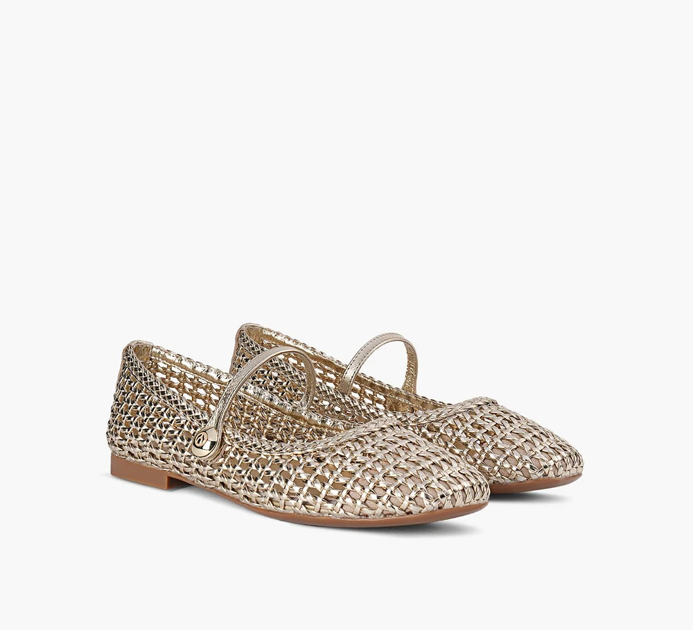 ZINA WOVEN FLAT MJ