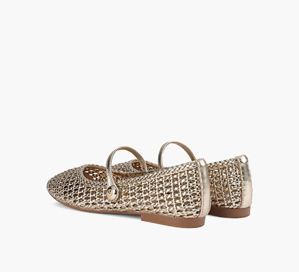 ZINA WOVEN FLAT MJ