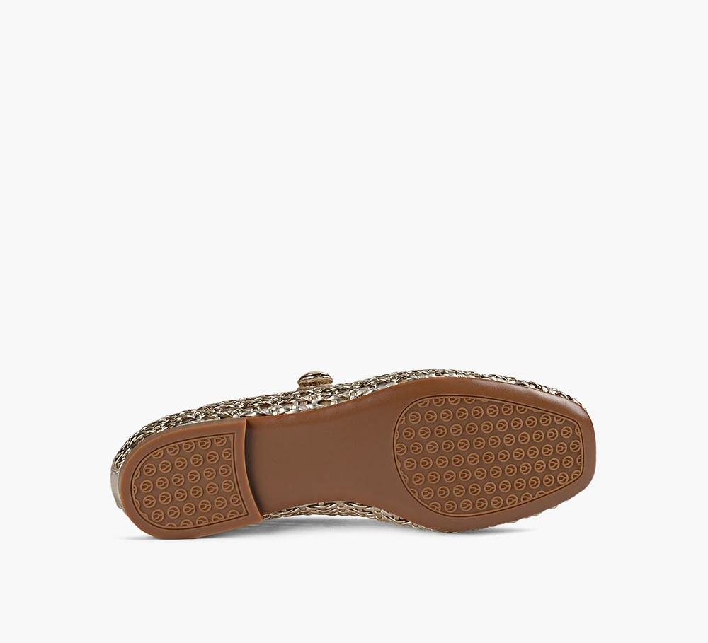ZINA WOVEN FLAT MJ