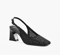 DEMI MESH SLINGBACK