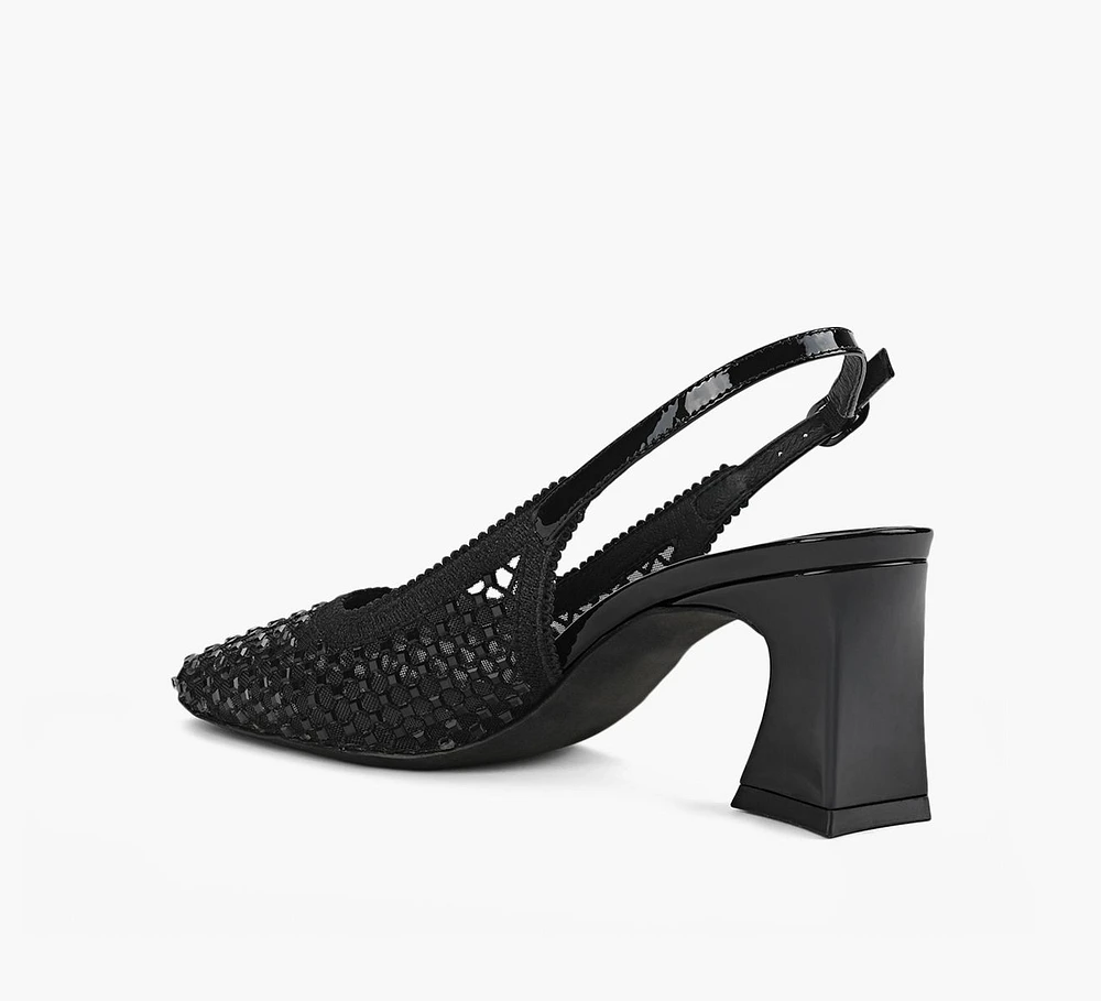 DEMI MESH SLINGBACK