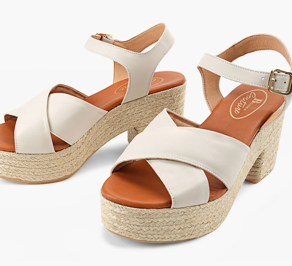 KAIA ESPADRILLE HEEL