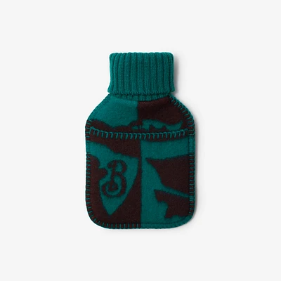 EKD Wool Hot Water Bottle in Kingfisher/snug | Burberry® Official