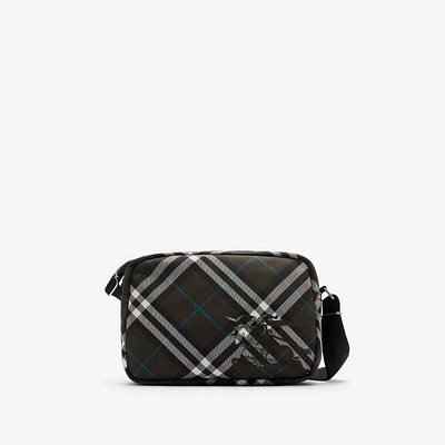 Check Crossbody Bag in Snug - Men | Burberry® Official