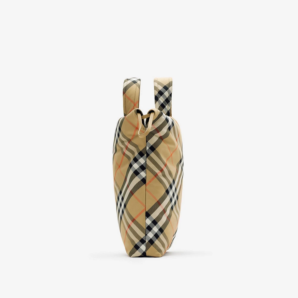 Check Tote in Sand - Children | Burberry® Official