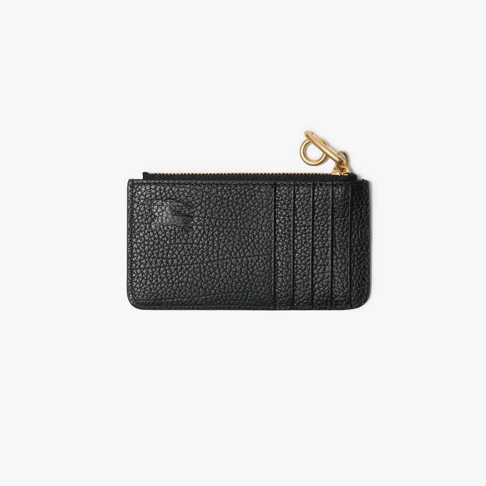 Rocking Horse Zip Card Case​ in Black - Women | Burberry® Official