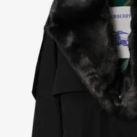 Long Kennington Trench Coat in Black - Women | Burberry® Official