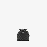 Grid Duffle Bag in Charcoal - Men, Nylon | Burberry® Official