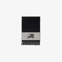 EKD Logo Wool Scarf in Plaster | Burberry® Official