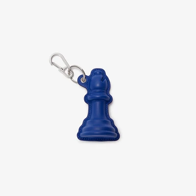 Leather Chess Charm in Knight - Men | Burberry® Official