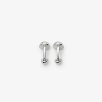 Engraved Check Cufflinks​ in Silver - Men | Burberry® Official