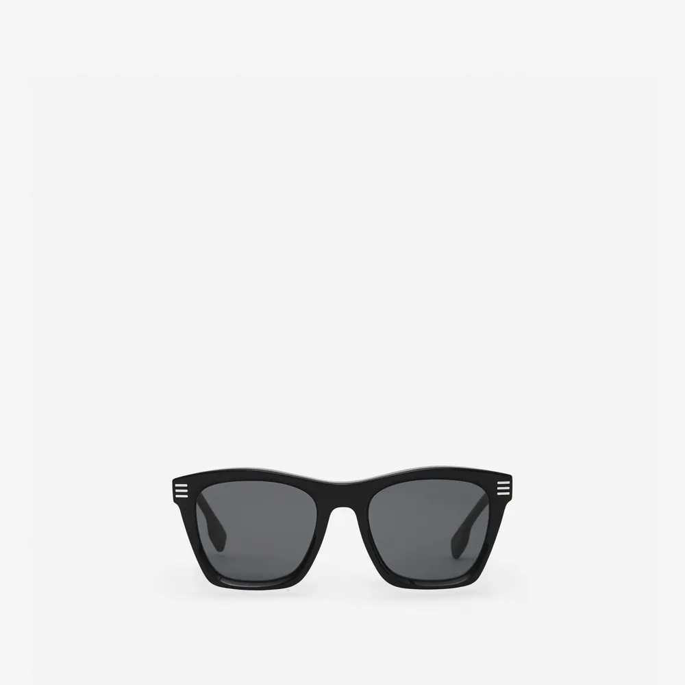 Square Sunglasses in Black - Men | Burberry® Official