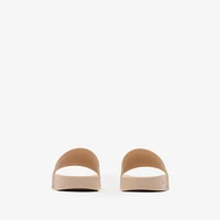 Check Slides in Teacup - Women, Technical | Burberry® Official