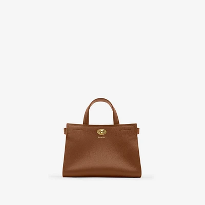 Mini Cotswolds Tote in Hazel - Women, Leather | Burberry® Official