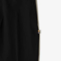 Cotton Chinos in Black - Men | Burberry® Official