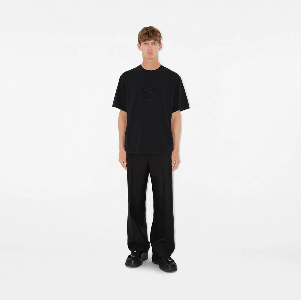 EKD Cotton T-shirt in Black - Men | Burberry® Official