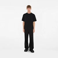 EKD Cotton T-shirt in Black - Men | Burberry® Official