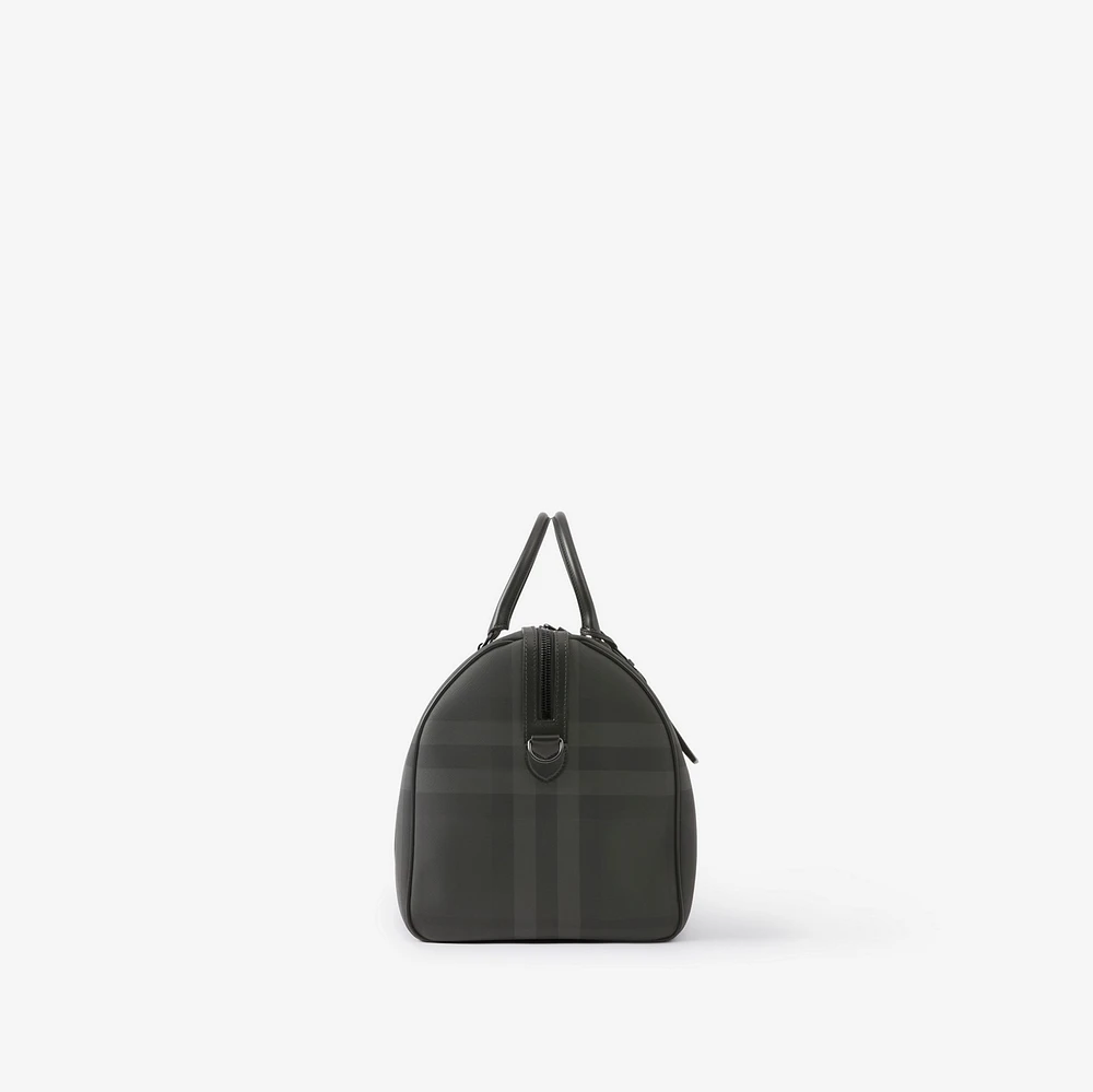 Boston Holdall in Charcoal - Men, Canvas | Burberry® Official