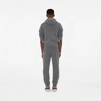 Cashmere Blend Zip Hoodie in Grey - Men | Burberry® Official