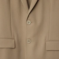 Wool Tailored Jacket in Puddle - Men | Burberry® Official