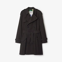 Mid-length Highgrove Gabardine Trench Coat in Cog - Men | Burberry® Official