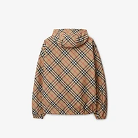 Reversible Check Jacket in Sand - Men | Burberry® Official