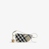 Mini Shield Sling Bag in Lichen - Women | Burberry® Official