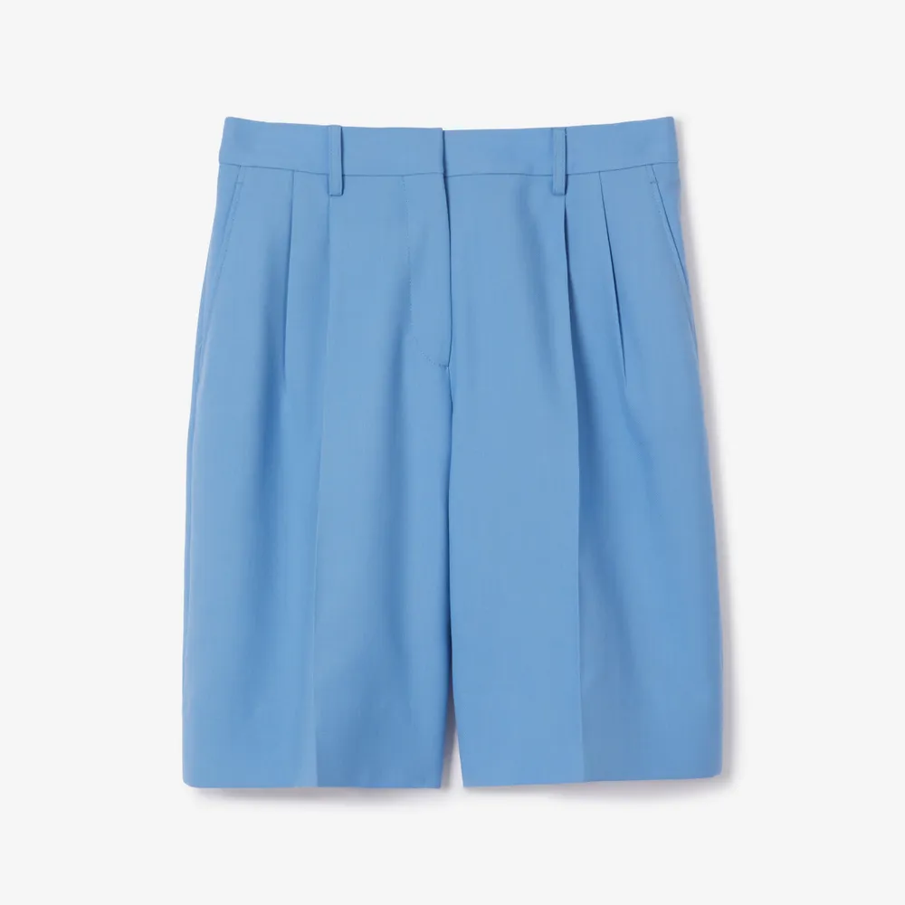 Burberry + Wool Tailored Shorts Cool Cornflower Blue - Women | Burberry®  Official | Yorkdale Mall