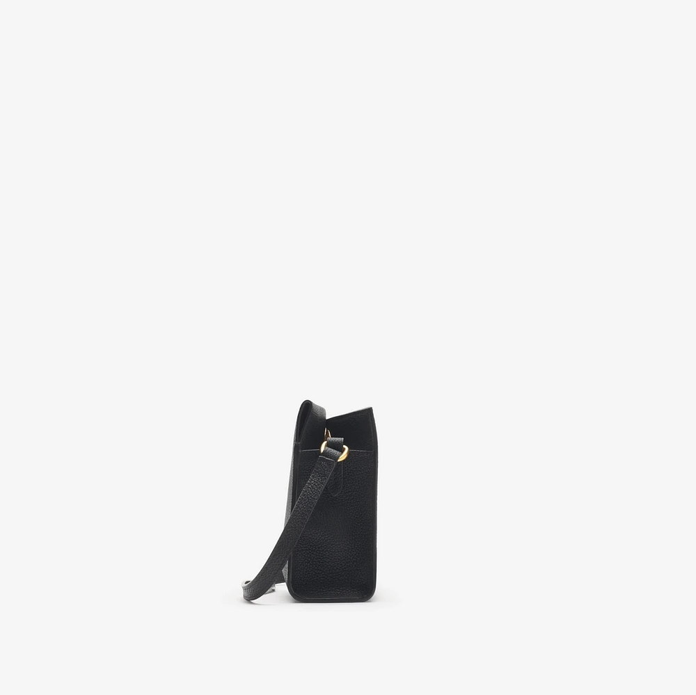 Cotswolds Pouch​ in Black - Women, Leather | Burberry® Official