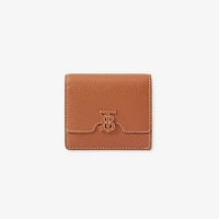 TB Folding Wallet in Warm russet brown - Women, Leather | Burberry® Official