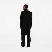 Wool Tailored Coat in Black - Men | Burberry® Official