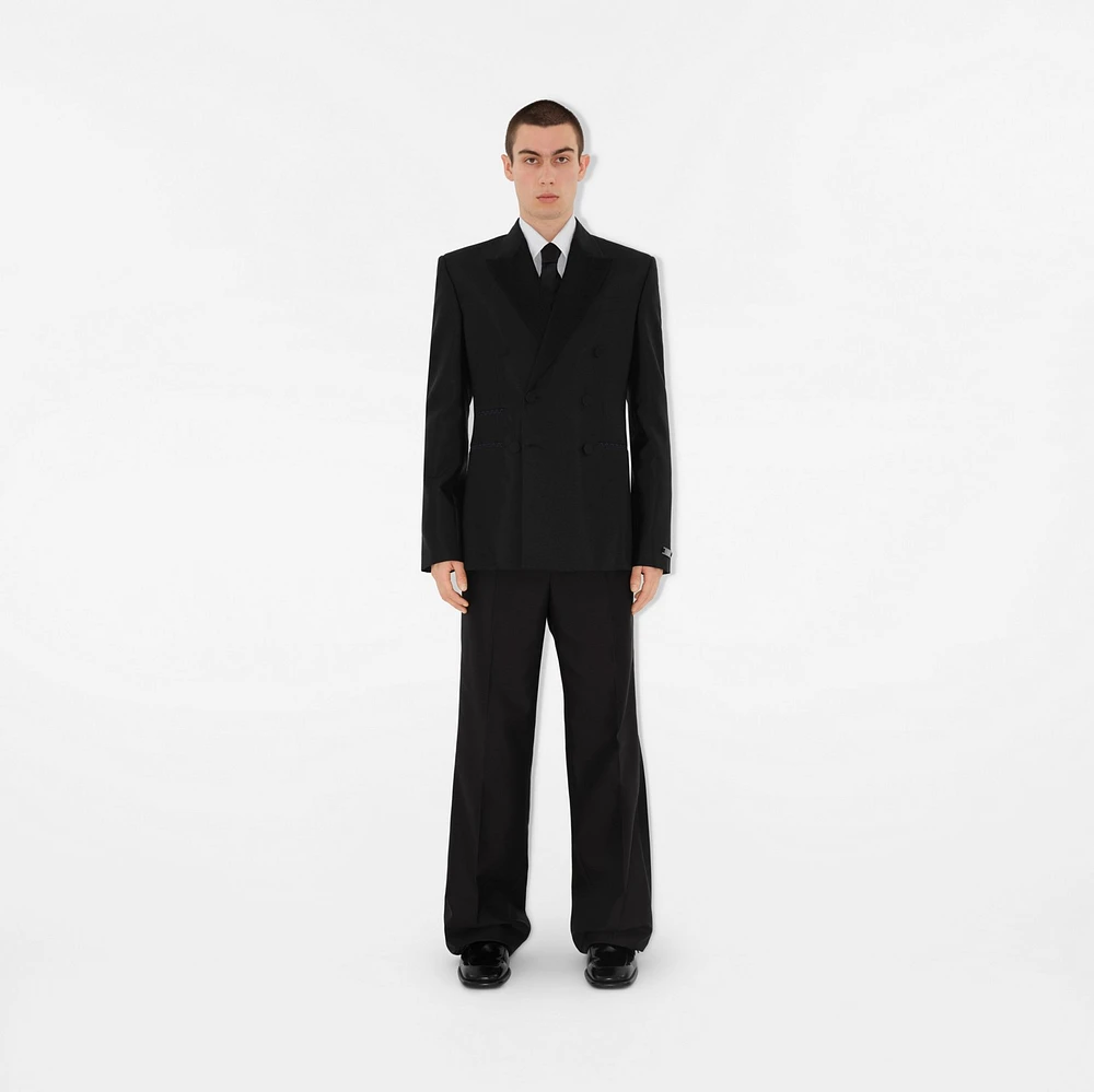 Silk Tie in Black - Men | Burberry® Official