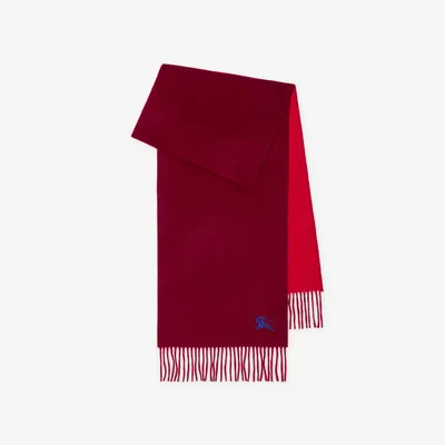 EKD Cashmere Reversible Scarf in Ripple/pillar | Burberry® Official