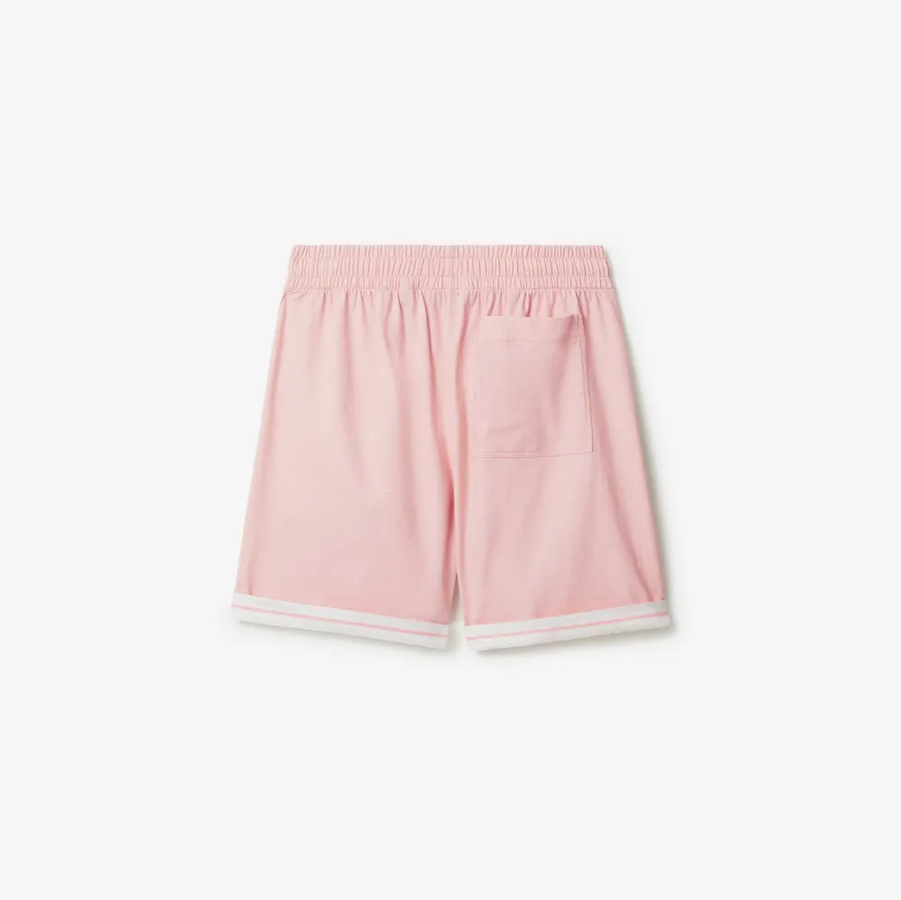 Cotton Shorts in Cameo - Women | Burberry® Official