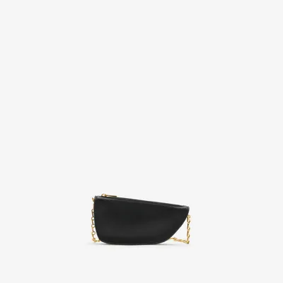 Micro Shield Sling Bag in Black - Women | Burberry® Official