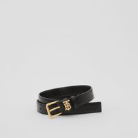 Leather TB Belt Black | Burberry® Official