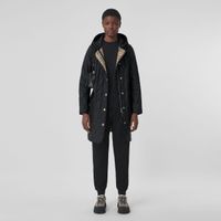 Diamond Quilted Thermoregulated Hooded Coat Black - Women | Burberry® Official
