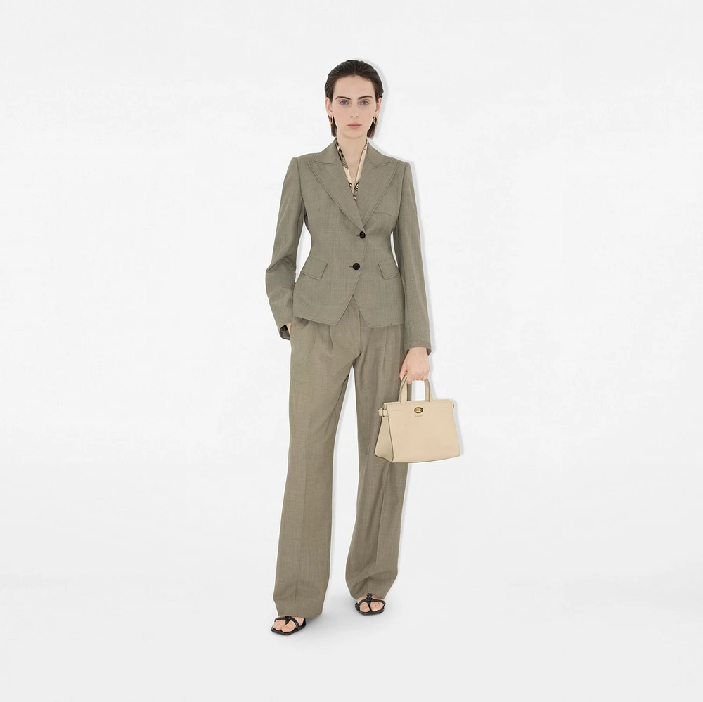 Mini Cotswolds Tote in Soap - Women, Leather | Burberry® Official