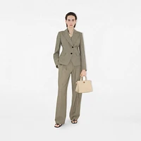 Mini Cotswolds Tote in Soap - Women, Leather | Burberry® Official