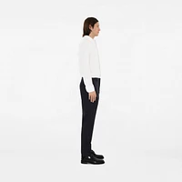 Wool Tailored Trousers in Dark navy - Men | Burberry® Official