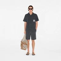 EKD Cotton Shirt in Magnet - Men | Burberry® Official