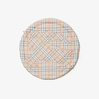 EKD Check Cotton Playmat in Pale stone - Children | Burberry® Official