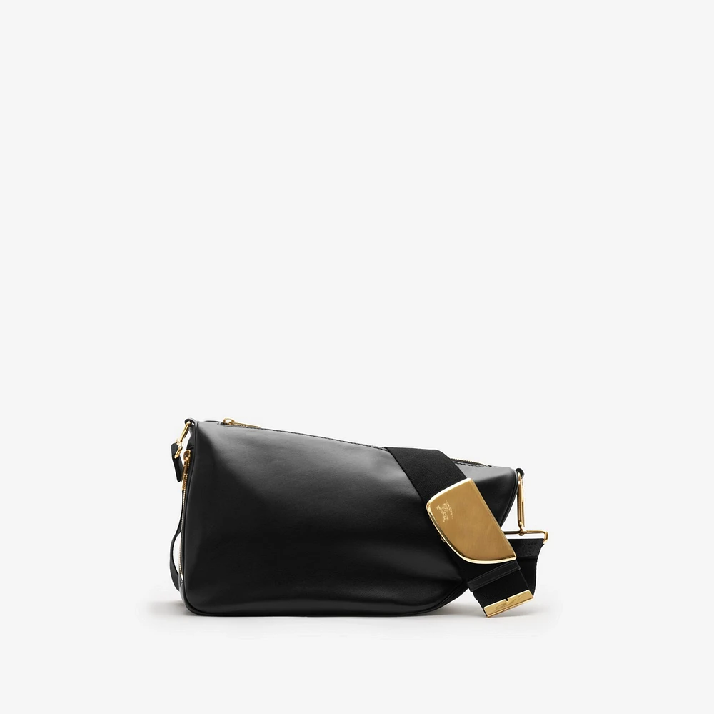 Medium Shield Messenger Bag in Black - Women | Burberry® Official