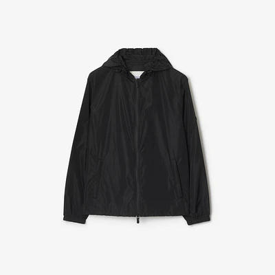 Knight Stamp Nylon Jacket in Black - Men | Burberry® Official