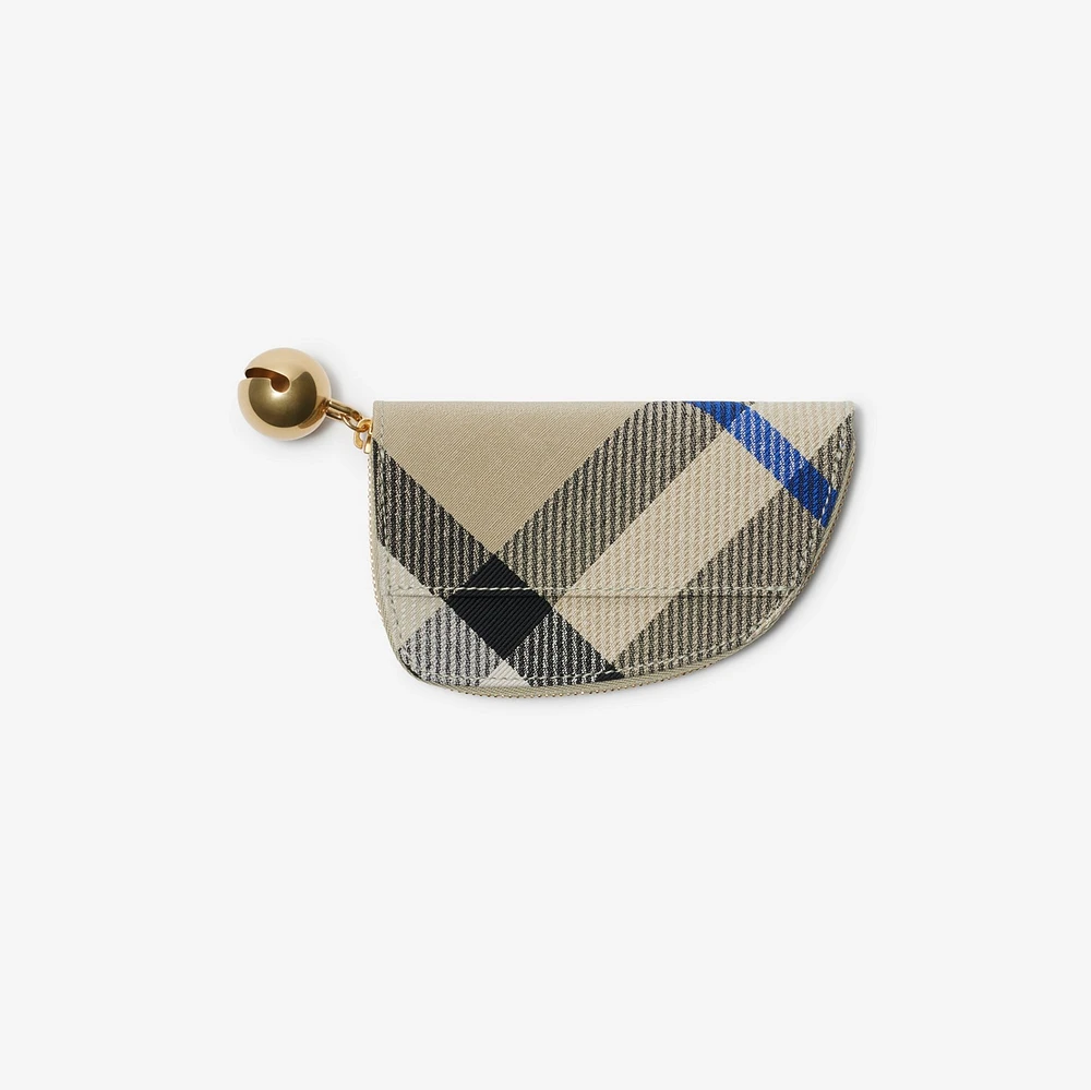 Shield Coin Pouch in Lichen - Women | Burberry® Official