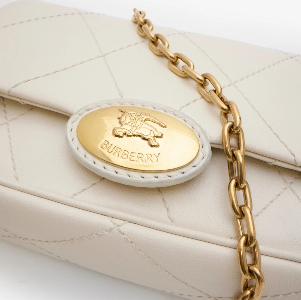 Strand Clutch in Soap - Women, Leather | Burberry® Official