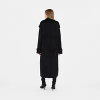 Long Kennington Trench Coat in Black - Women | Burberry® Official